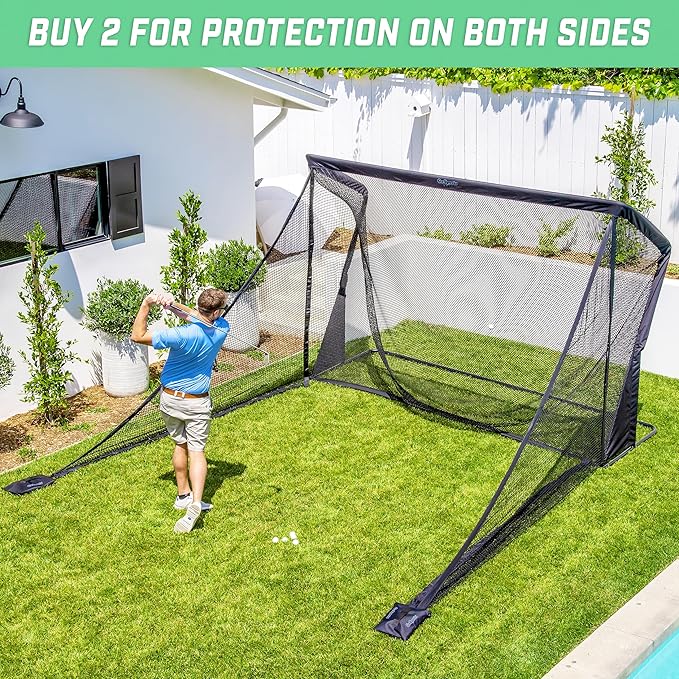 GoSports Elite Shank Net Golf Accessory - Compatible with GoSports Elite Golf and Simulator Enclosure Nets