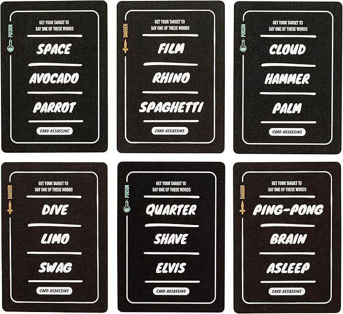 Stellar Factory Card Assassins: A Party Game Without Safe Words - Image 2