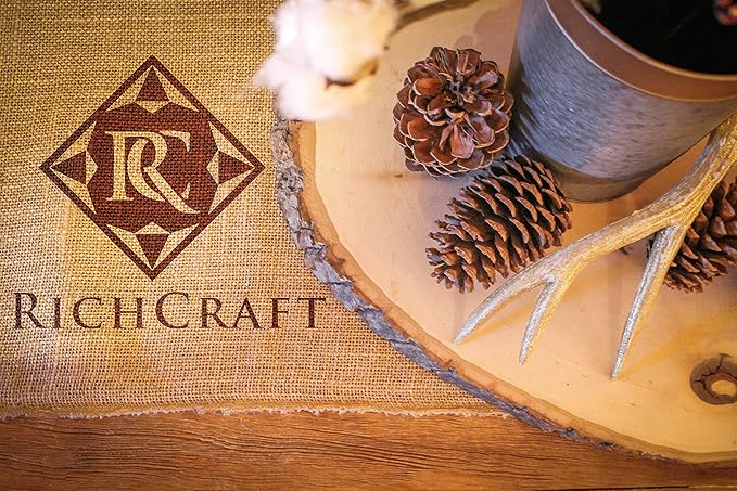 12" x 10yd NO-FRAY Burlap Roll ~ 3 - Image 8