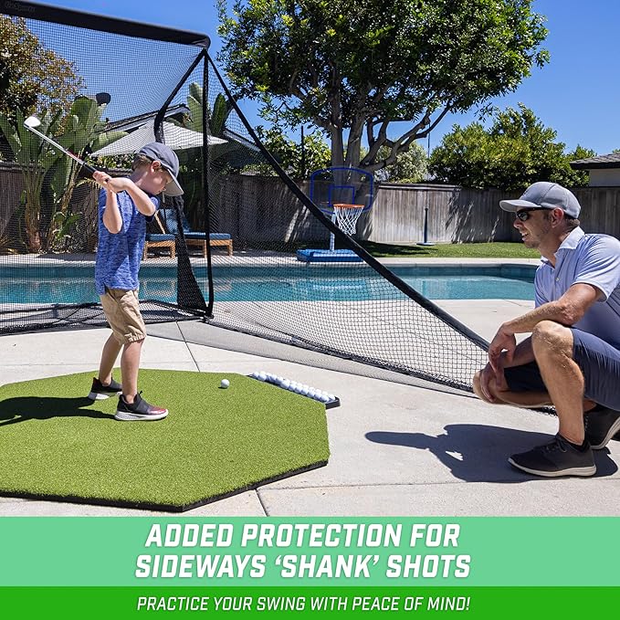 GoSports Elite Shank Net Golf Accessory - Compatible with GoSports Elite Golf and Simulator Enclosure Nets