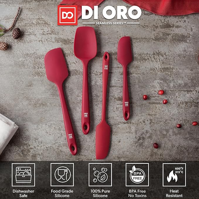 DI ORO Silicone Spatula Set - Image 3