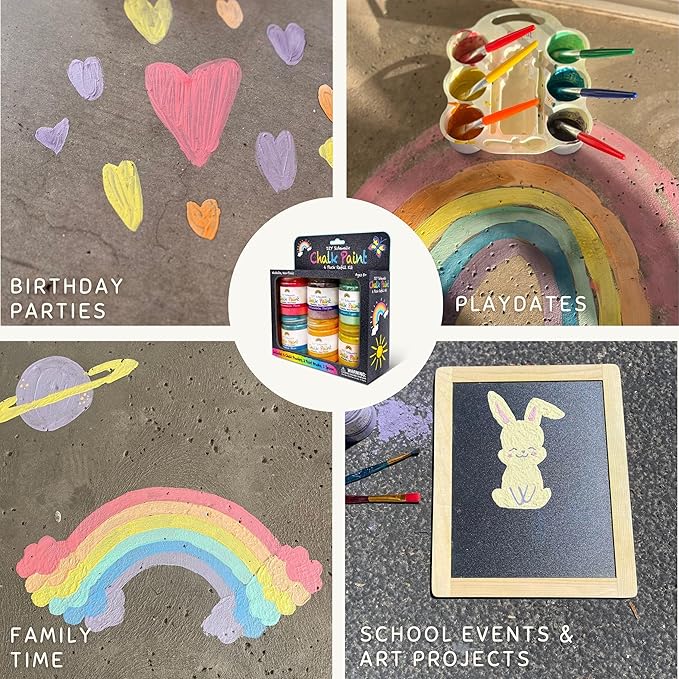 DIY Sidewalk Chalk Paint Set - Image 4